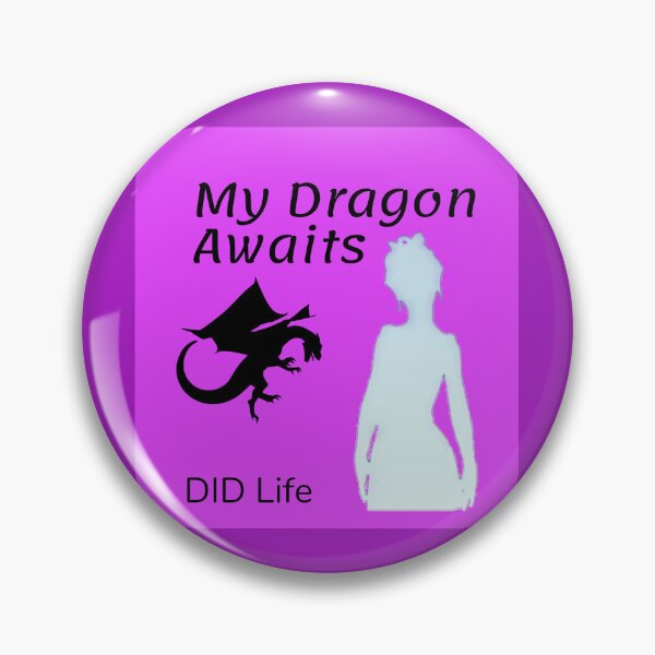 Item preview, "My Dragon Awaits" Dragon Protector Alter in Hot Pink/Purple+Black designed and sold by GladBlackLamb.