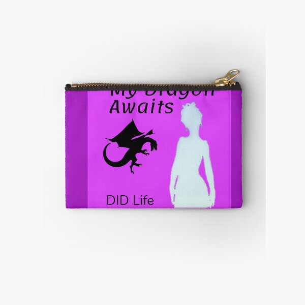 Item preview, "My Dragon Awaits" Dragon Protector Alter in Hot Pink/Purple+Black designed and sold by GladBlackLamb.