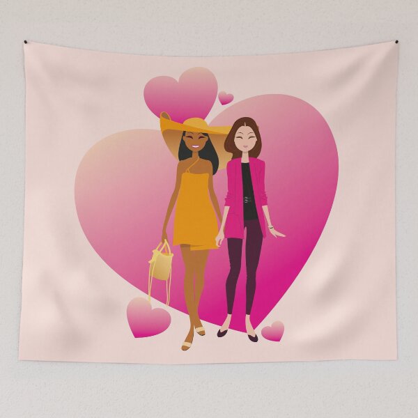 Item preview, interracial couple designed and sold by ladstudio.