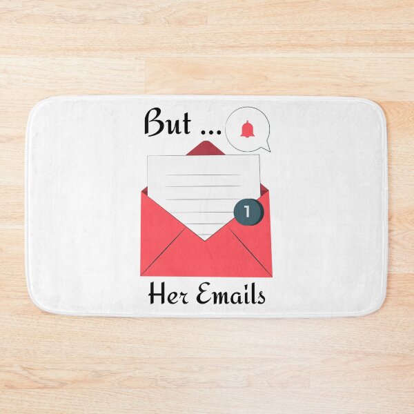 Item preview, But Her Emails Sticker designed and sold by Alhendy Store.