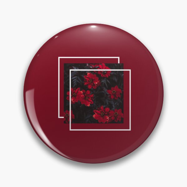 Item preview, Aesthetic Red Flowers with Frames designed and sold by cerenalkan.