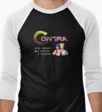 Contra Title Men's Baseball ¾ T-Shirt