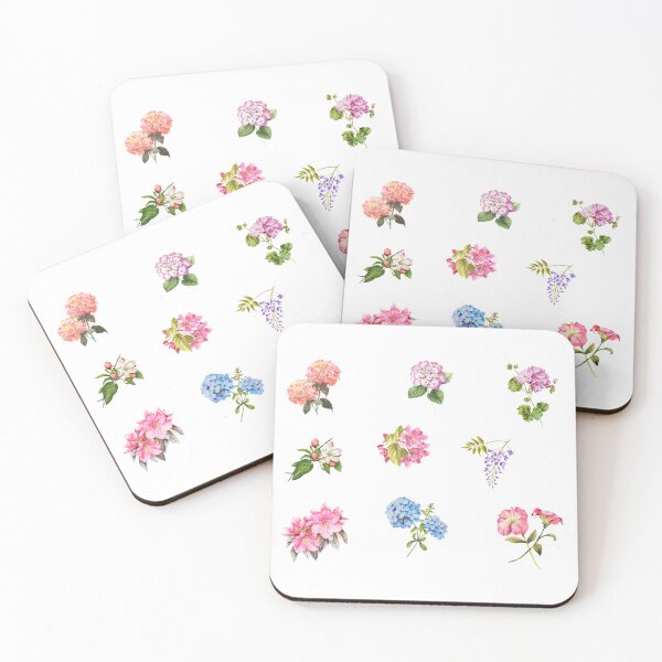 Item preview, Vintage Watercolor Floral Garden Collection designed and sold by silviaol.