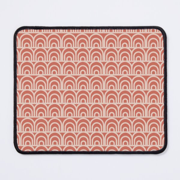 Item preview, Retro Orange and cream arches scale print designed and sold by DemonicGloom.