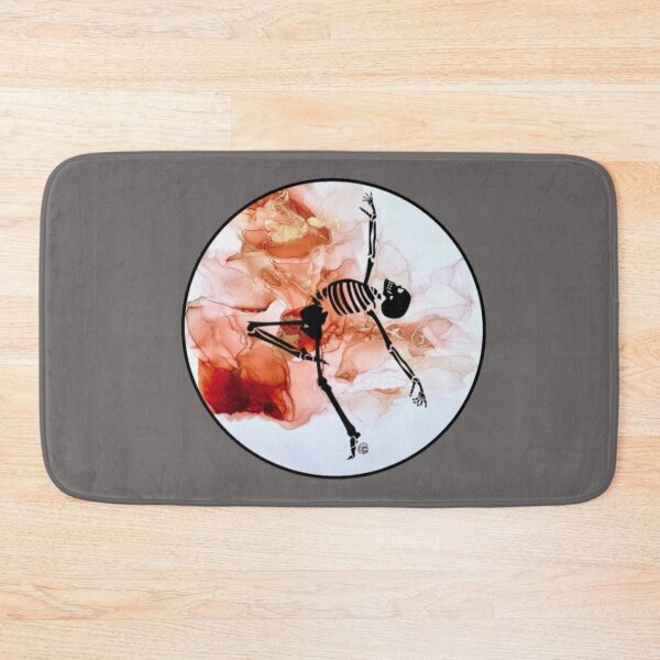 Item preview, Orange-Gold Marble Ballerina Skeleton designed and sold by Arte Del Cuerpo Humano.