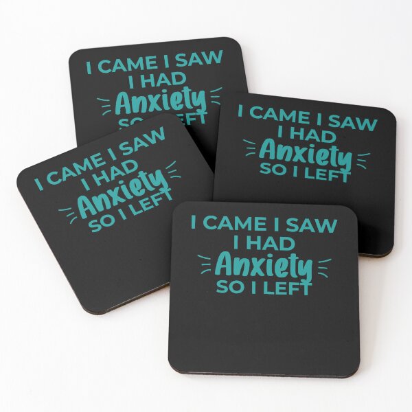 Item preview, I Came I Saw I Had Anxiety So I Left - Anxiety Saying designed and sold by 3colors3.