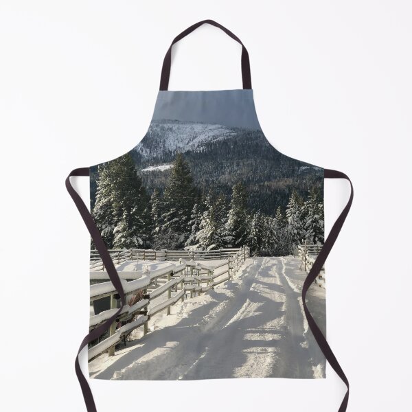 Item preview, Winter scene in Falkland, BC, Canada designed and sold by Travelways.