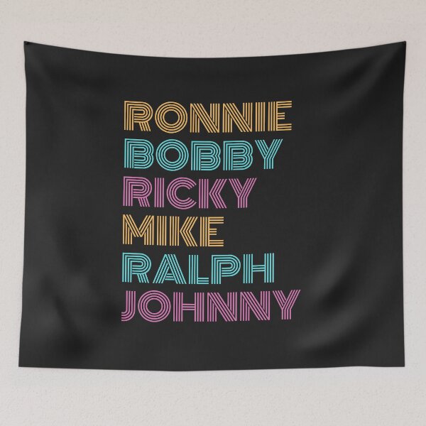 Item preview, Ronnie Bobby Ricky Mike Ralph Johnny 80s Vintage Slang Rap Popular Culture Hip Hop designed and sold by Nepaz-Designs.
