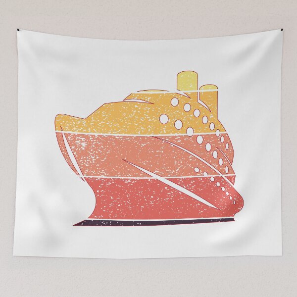 Item preview, Retro Cruise Ship designed and sold by HungarianSailor.