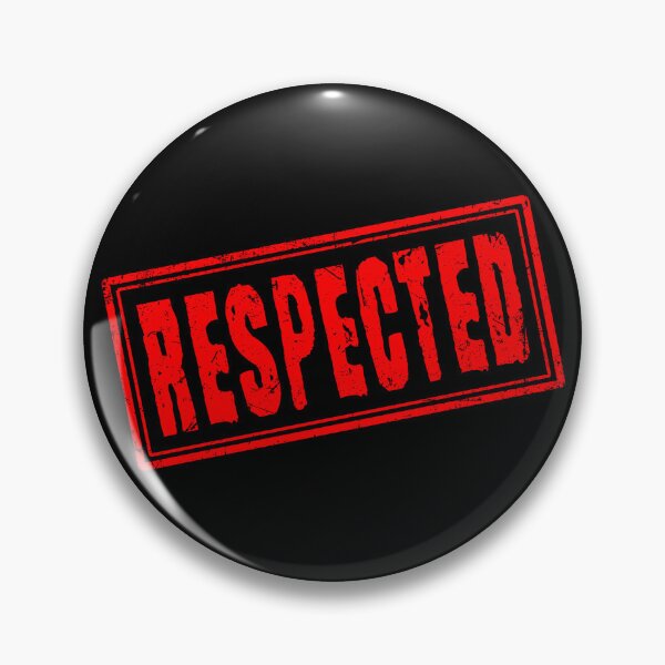 Item preview, Respected (Vintage Retro Stamp) designed and sold by SassyClassyMe.