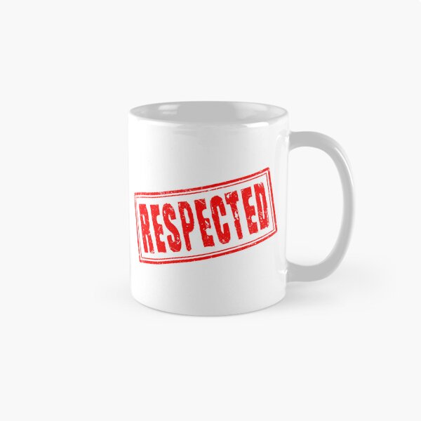 Item preview, Respected (Vintage Retro Stamp) designed and sold by SassyClassyMe.