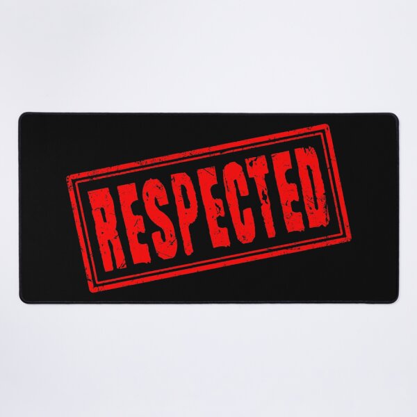 Item preview, Respected (Vintage Retro Stamp) designed and sold by SassyClassyMe.