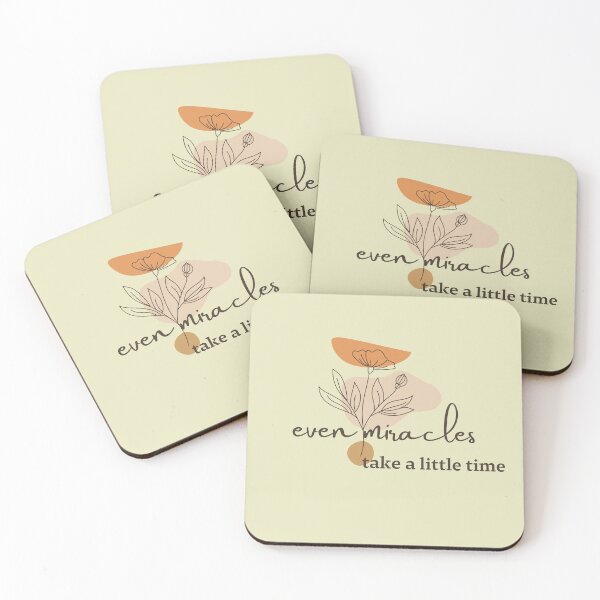 Item preview, even miracles take a little time designed and sold by laiil.