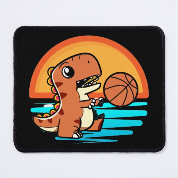 Item preview, dinosaur playing basketball designed and sold by FMA30.