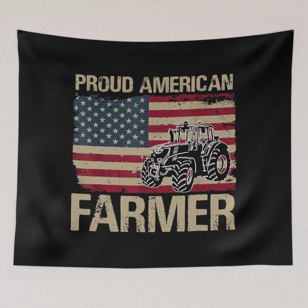 Item preview, Proud American Farmer USA Flag Patriotic Farming designed and sold by judysophia.