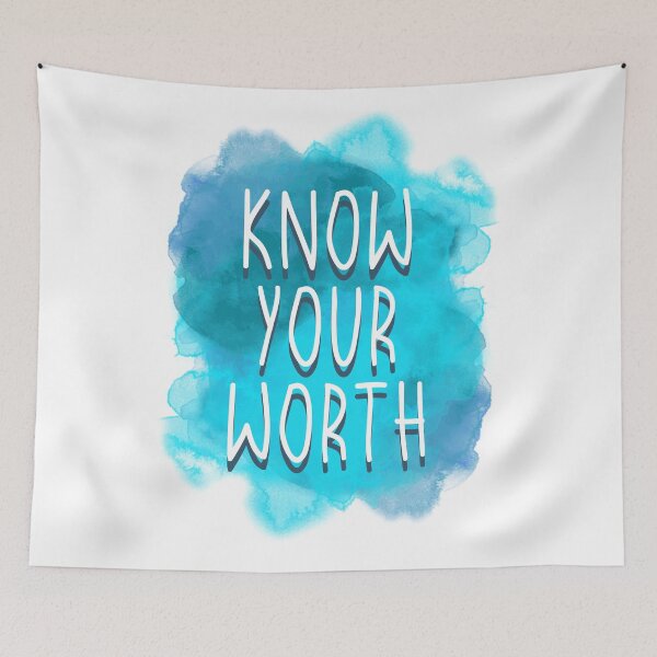Item preview, Know Your Worth designed and sold by heartfeltarts93.