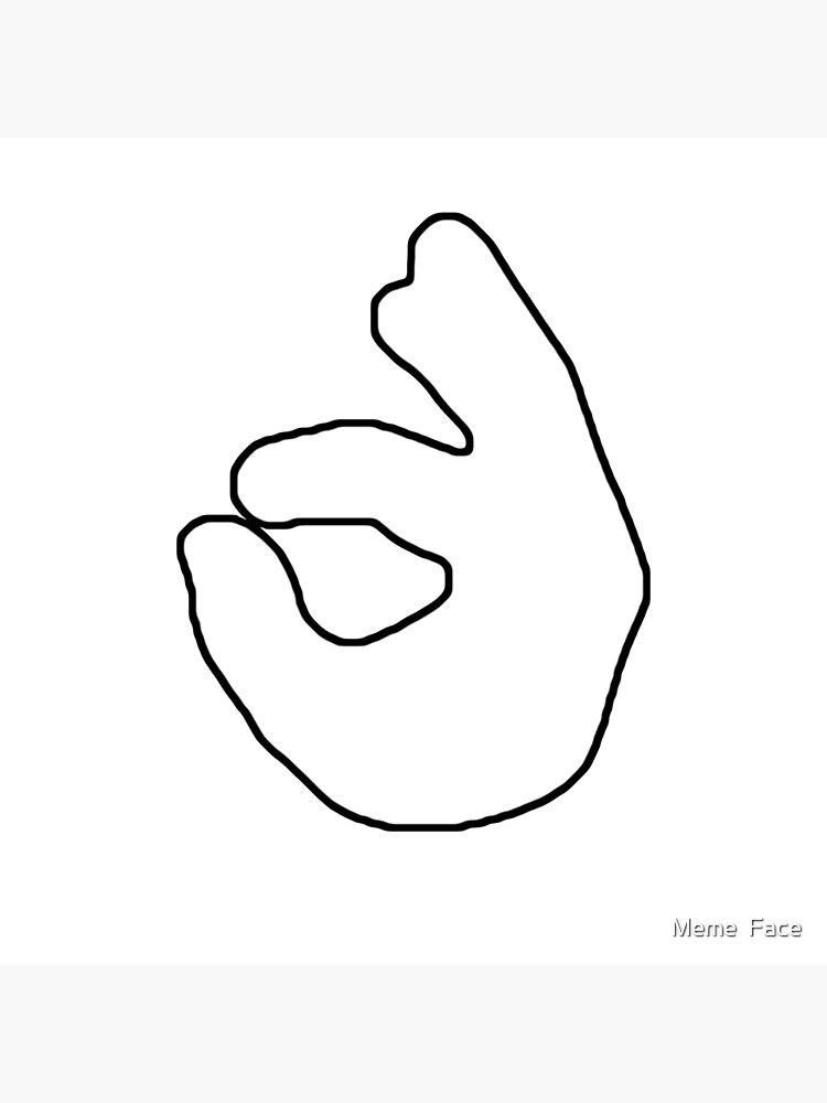 OK Hand Sign Emoji by JonathanDavies