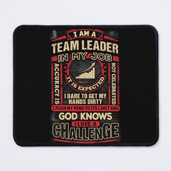 Item preview, Hardworking Team Leader Essential T-Shirt designed and sold by mercedesfr47.