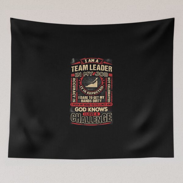 Item preview, Hardworking Team Leader Essential T-Shirt designed and sold by mercedesfr47.