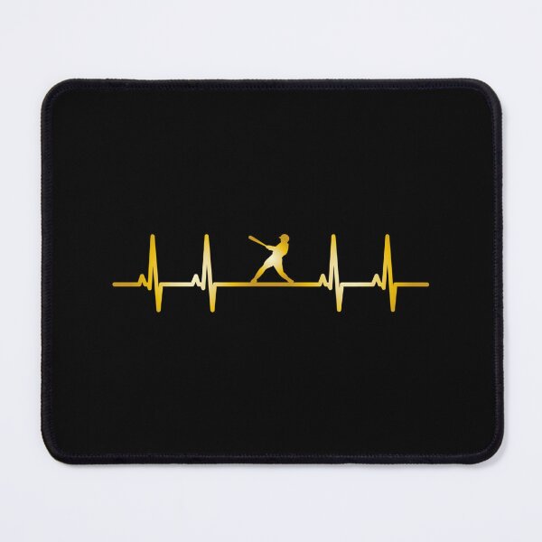 Item preview, Baseball Picture Ecg Curve Heartbeat Heart Rate Sticker designed and sold by yeseniaval.