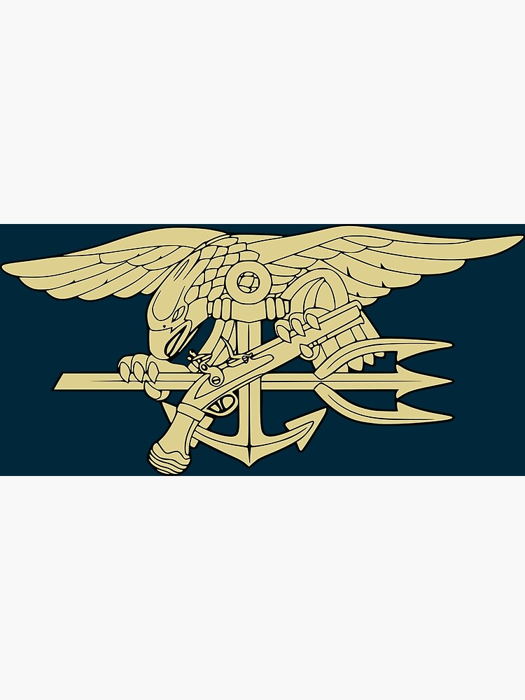 United States Navy Special Warfare Insignia Photographic Print By