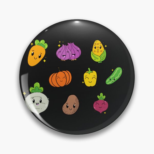 Item preview, Happy Kawaii Vege Stickerpack designed and sold by ProtonProject.