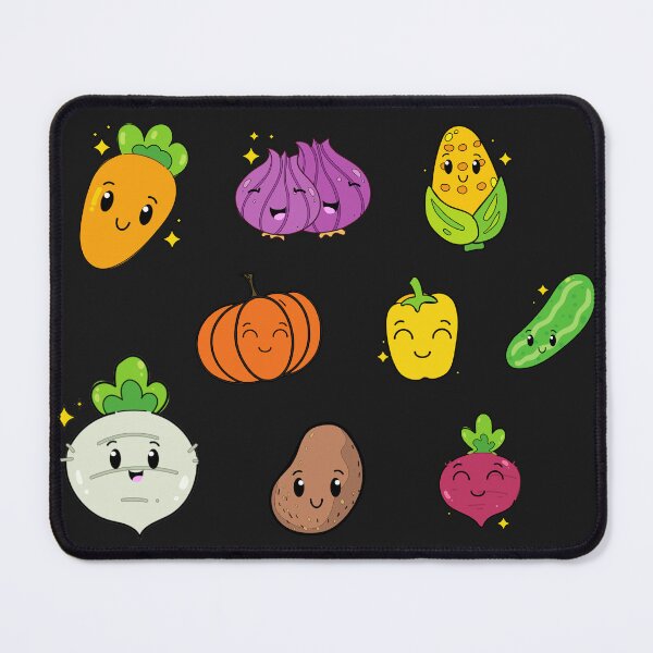 Item preview, Happy Kawaii Vege Stickerpack designed and sold by ProtonProject.