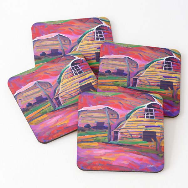 Item preview, Abstract Art - Abstract - Impressionism -Modern Art - Country - Western - Farm Barn designed and sold by CattlettArt.