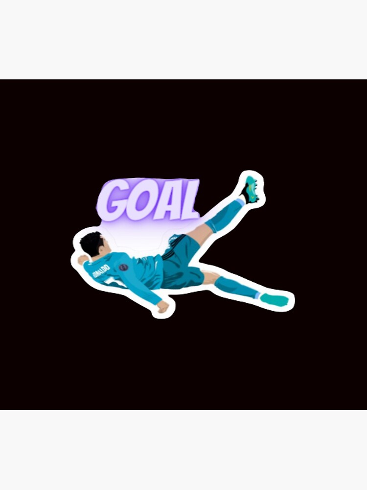 "Cristiano Ronaldo Bicycle Kick art print" Poster for Sale by