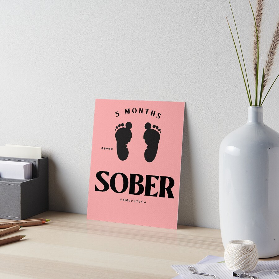 5-months-pregnant-sober-funny-pregnancy-art-board-print-by