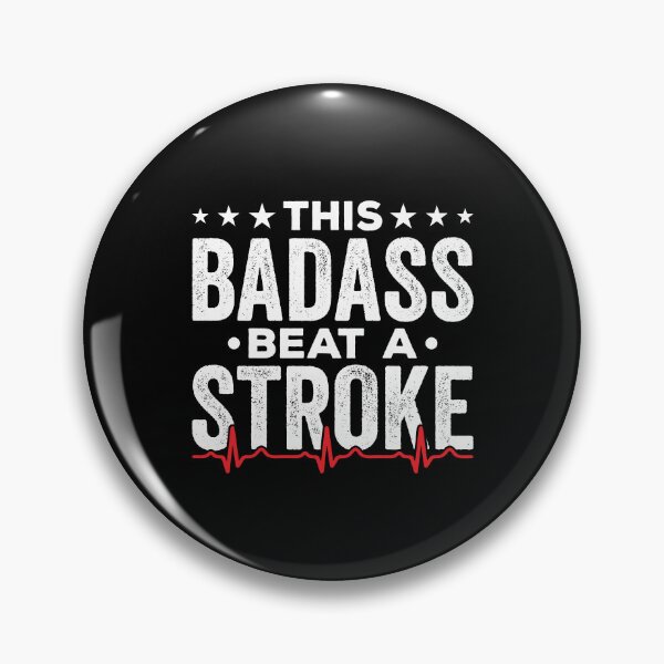 Item preview, This Badass Beat A Stroke Shirt, Stroke Survivor Gift, Get Well Soon Gift, Stroke Awareness Gift, Stroke Survivor Gift, Health Wellness Tee designed and sold by aymob.