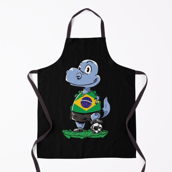 Item preview, Brazil - Brazilian - Soccer Dinosaur Classic T-Shirt designed and sold by baileyhodg.