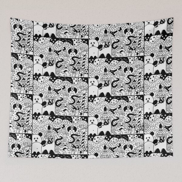 Item preview, collage animals designed and sold by Markine.