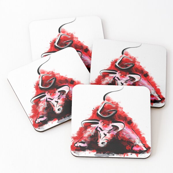 Item preview, The Wild Bull-Red designed and sold by Blue  Dragon.