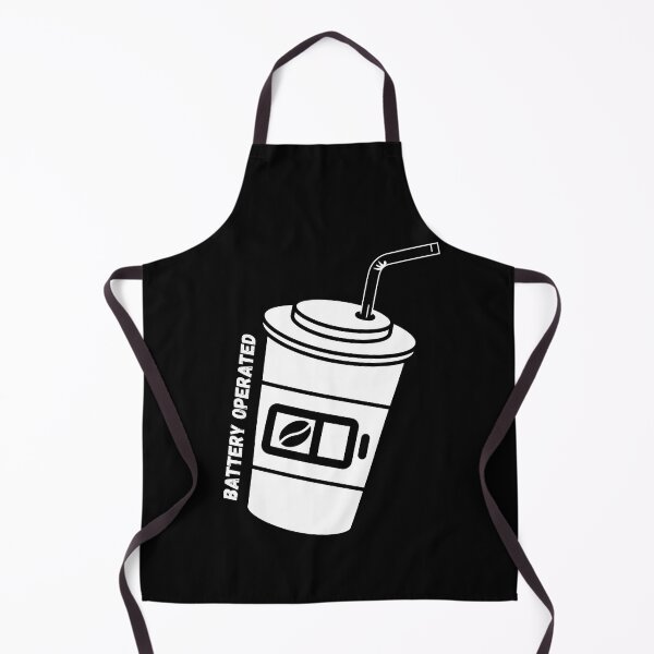 Item preview, Coffee Battery Operated Cup With Straw In Black designed and sold by LuckyKermit.