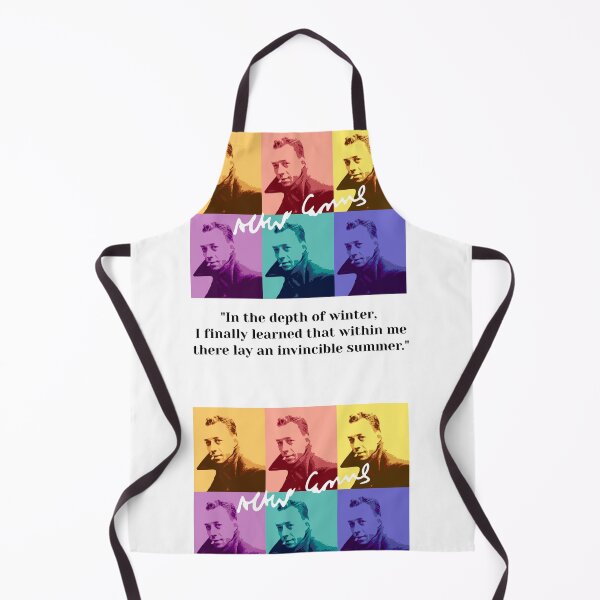 Item preview, Philosopher Albert Camus quotes pop art designed and sold by challengecafe.