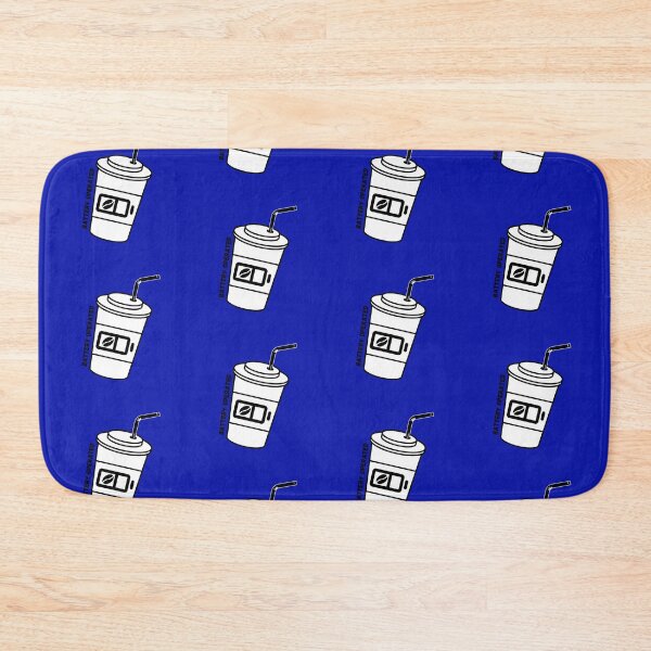 Item preview, Coffee Battery Operated Cup With Straw In Blue designed and sold by LuckyKermit.