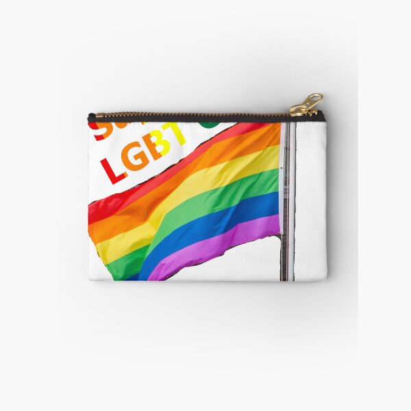 Item preview, I Support the LGBT Cause - colored with lgbt flag designed and sold by cool-things-br.