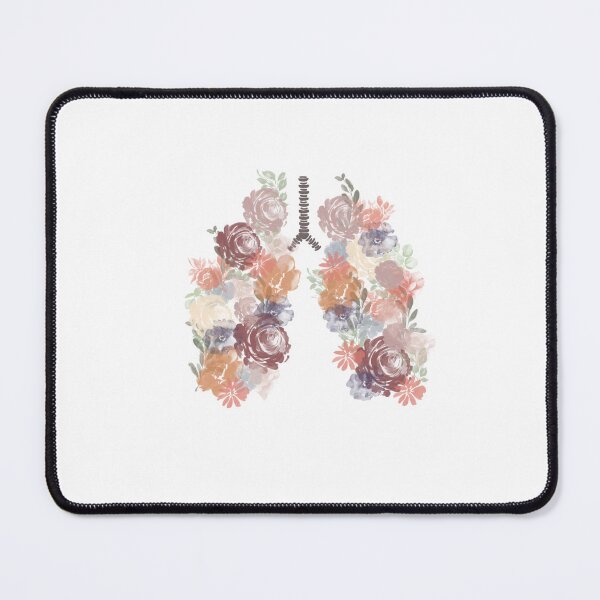 Item preview, Anatomical Lungs, Flower, Medicine, Medical Artwork designed and sold by emmamarlene.