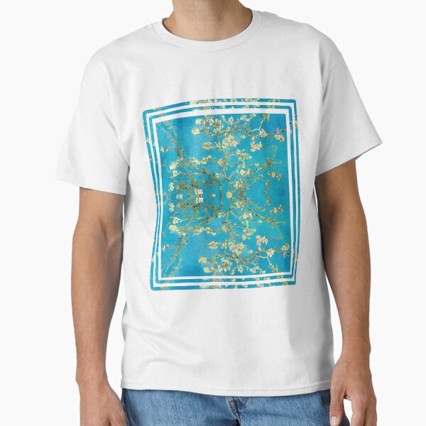 Vista previa del artículo con la obra «Árbol de almendro en flor | Almendro floreciente de Vincent Van Gogh», diseñado y vendido por TeeARTHY.
