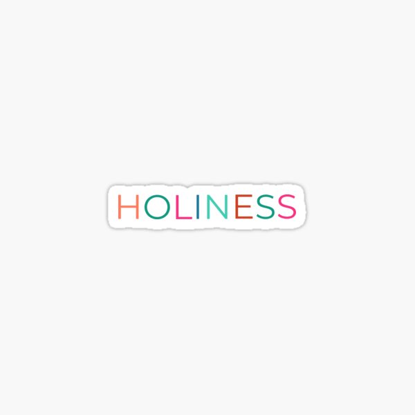 Holiness Sticker