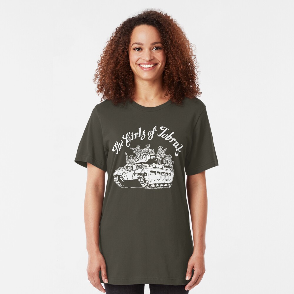 The Girls of Tobruk Slim Fit T-Shirt