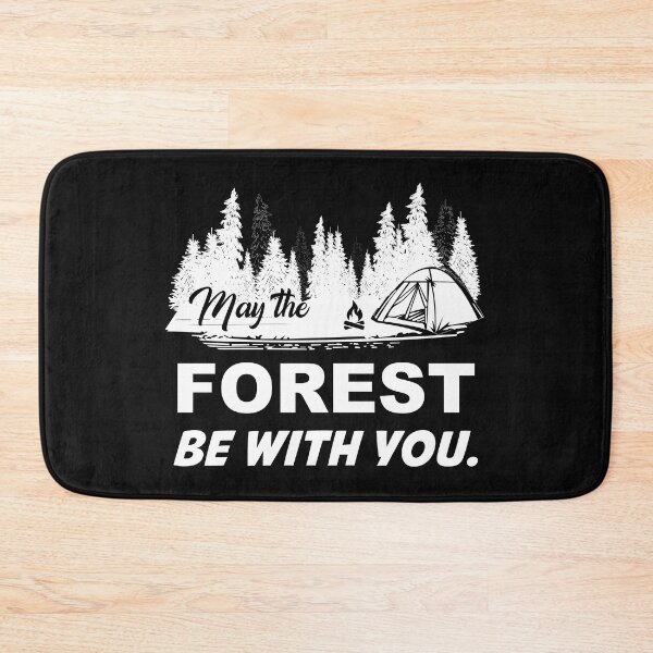 Item preview, may the forest be with you, humor camper gift designed and sold by lapolonaise.