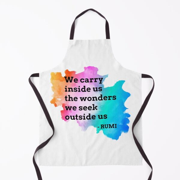 Item preview, Rumi Quote We carry inside us the wonders we seek outside us designed and sold by avit1.
