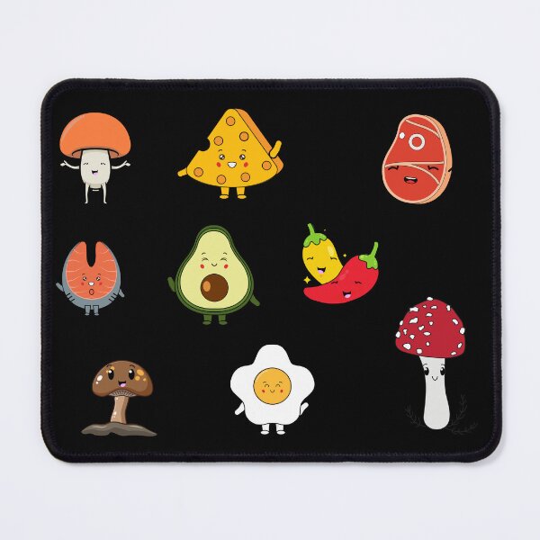 Item preview, Kawaii vege keto stickerpack designed and sold by ProtonProject.