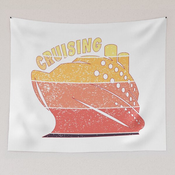 Item preview, Cruising Retro Cruise Ship designed and sold by HungarianSailor.