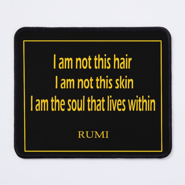 Item preview, I am not this hair, I am not this skin, I am the soul that lives within. designed and sold by LovePhilosophy.
