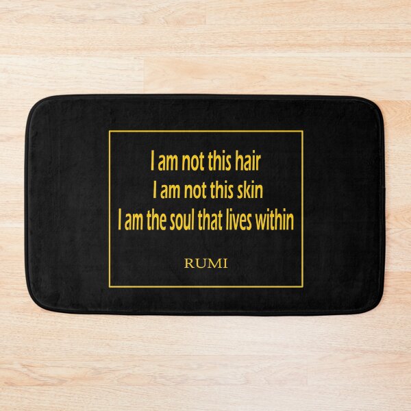 Item preview, I am not this hair, I am not this skin, I am the soul that lives within. designed and sold by LovePhilosophy.