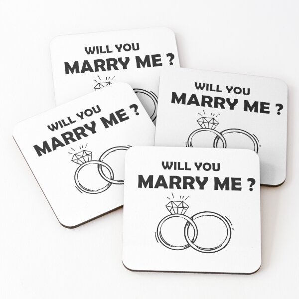 Item preview, will you marry me ? designed and sold by Lily Art.
