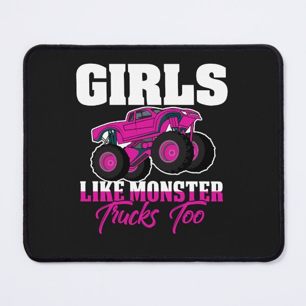 Item preview,  Girls like Monster Trucks too designed and sold by d3zgn3d.